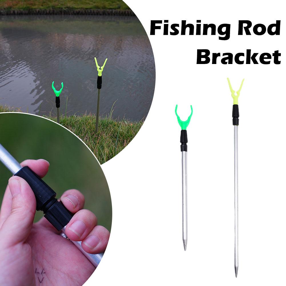 Fishing Rod Casting - Soporte de pesca telescópico de 50/80cm,