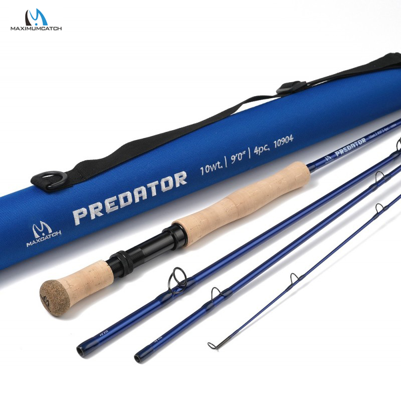Fishing Rod Ice - MAXIMUMCATCH 9 pies 8-12WT Predator caña