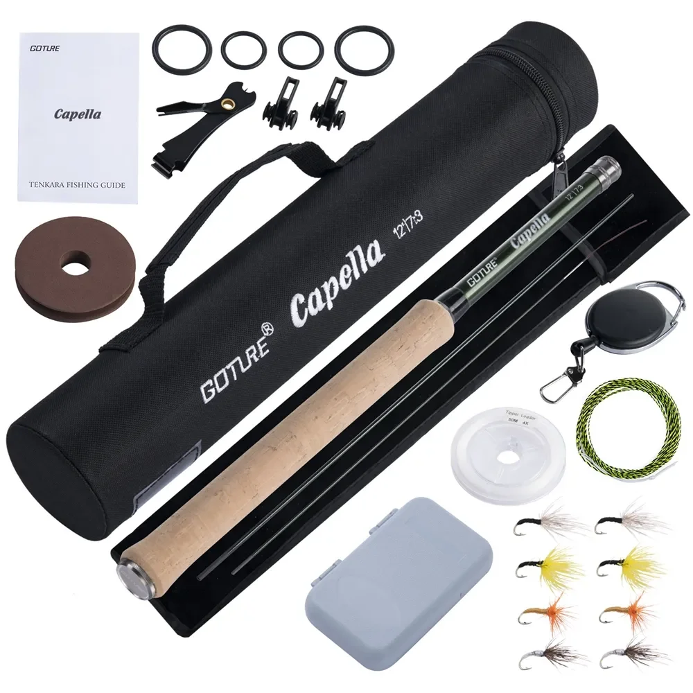 Fishing Rod Fly - Goture - Combo de Caña de