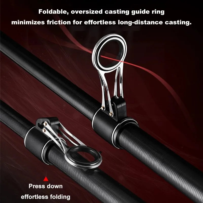 1 Juego de guías de pesca de a - Fishing Rod Casting reseña y precio