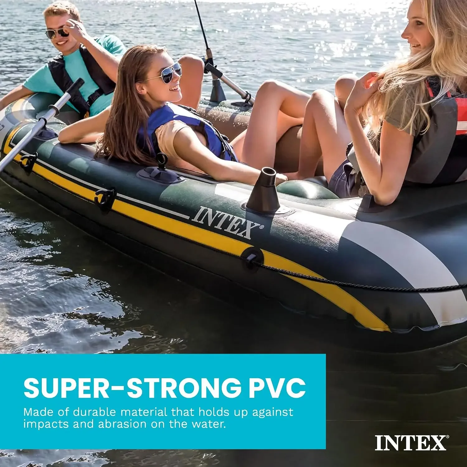 INTEX 66332EP Seahawk 2: juego - Fishing Rod Holder reseña y precio