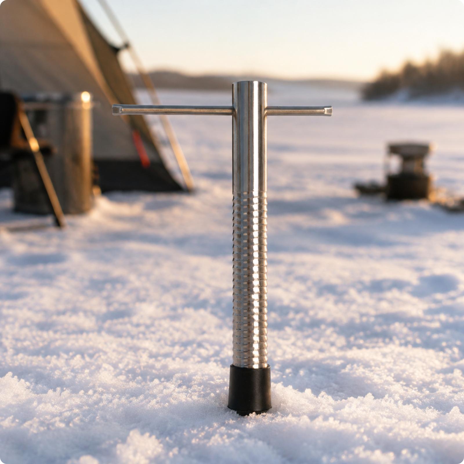 Taladro perforador de hielo co - Fishing Rod Ice reseña y precio