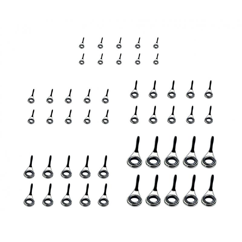 Juego de 10 guías telescópicas - Fishing Rod Casting reseña y precio