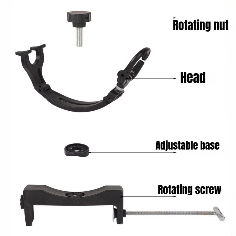 360 °   Soporte Giratorio Ajus - Fishing Rod Travel reseña y precio