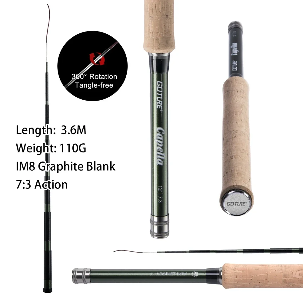 Goture - Combo de Caña de Pesc - Fishing Rod Fly reseña y precio